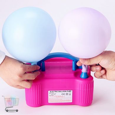 Автоматичний насос для повітряних куль Electric Balloon Pump Портативний електричний компресор для швидкого надування повітряних кульок