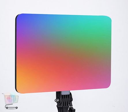 Студийный свет RGB LED-панель PM-26 · Видеосвет для фото, видео · Светодиодная LED лампа для съемок  