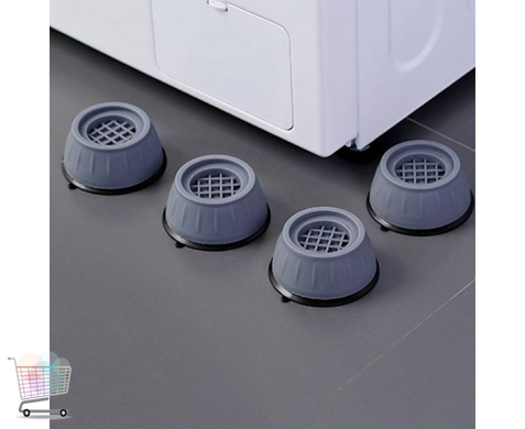 Универсальные антивибрационные подставки для стиральной машины, холодильника и мебели