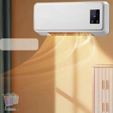 Настінний керамічний обігрівач Heating air conditioning 800 Вт ∙ Обігрівач кондиціонер для дому 170 800 W настінний
