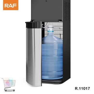 Напольный диспенсер для воды RAF R.11017 черный &bull; Кулер с нагревом и охлаждением