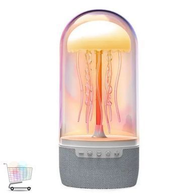 Ночник-колонка MAX113 Медуза с Bluetooth для дома &bull; Компактная колонка Медуза с подсветкой и USB Type-C для путешествий