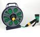Гибкий садовый шланг Garden Hose 10 м с катушкой и распылителем 7-в-1 &bull; Универсальный поливочный шланг для дачи огорода сада и мытья авто