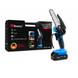 Аккумуляторная мини-пила DOMOTEC CHAIN SAW 6&Prime; 68V 8Ah для сада и обрезки веток &bull; Цепная садовая пила DOMOTEC CHAIN SAW 6&Prime; с аккумулятором для деревьев, дачи и древесины