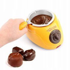 Шоколадниця Chocolatiere для приготування фондю &middot; Прилад для приготування гарячого шоколаду та 6 форм цукерок