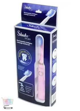 Электрическая зубная щётка SHUKE SK-601 с сменными насадками