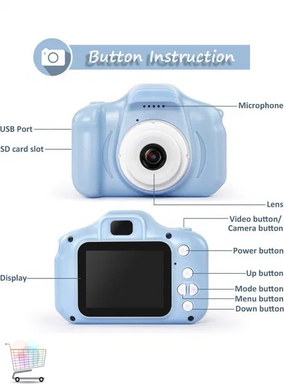 Детский фотоаппарат "X200 children camera" PR3