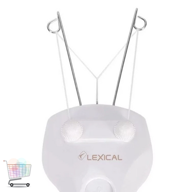 Ниточный эпилятор Lexical LHR-5402 Прибор для удаления нежелательных волос на лице и теле