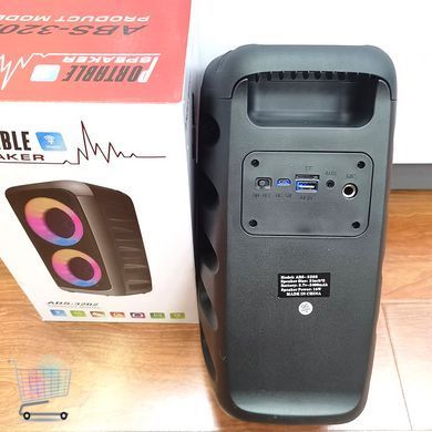 Портативна Bluetooth колонка ABS-3202 &bull; Бездротова акустична колонка для музики, дому, відпочинку та поїздок