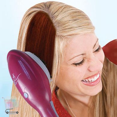 Расческа – стайлер для самостоятельного окрашивания волос Hair Coloring Brush ∙ Щётка с резервуаром для краски