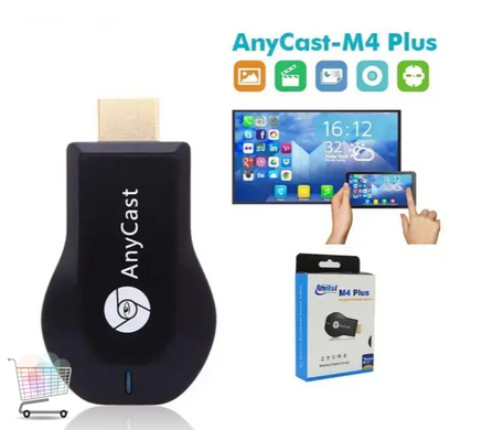 Беспроводной Wi-Fi приемник AnyCast M9 трансляция с телефона на телевизор ∙ Беспроводной HDMI WiFi адаптер для TV AnyCast M9