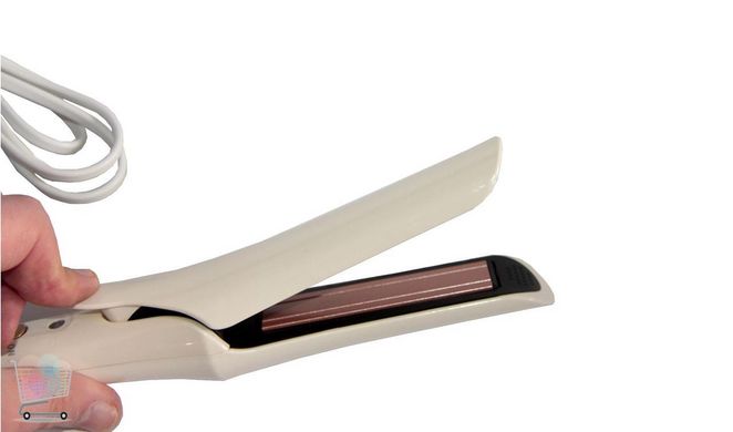 Плойка Выпрямитель для волос с керамическим покрытием | Профессиональная укладка | Утюжок GEMEI GM-2956 CG24