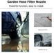 Гибкий садовый шланг Garden Hose 15 м с катушкой и распылителем 7-в-1 &bull; Универсальный поливочный шланг для дачи огорода сада и мытья авто