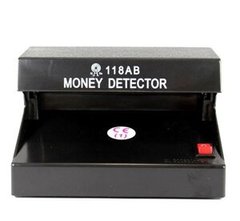 Автоматичний детектор валют 118AB з уф лампою для перевірки грошей від мережі