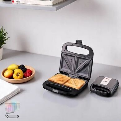 Сэндвичница Hoffmans HM-3003 &bull; Устройство для горячих сэндвичей с антипригарным покрытием