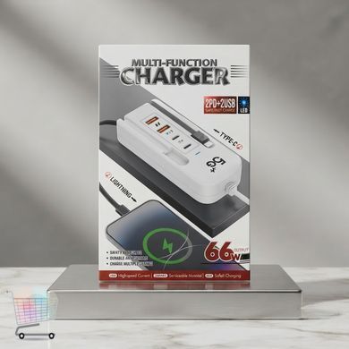 Блок живлення 26X-200 66W на 2 USB &bull; Мережевий зарядний адаптер 26X-200 для швидкого заряджання двох смартфонів і мобільних пристроїв