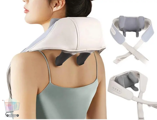 Ударний U-подібний масажер для спини, плечей та шиї · Вібромасажер - пояс для тіла