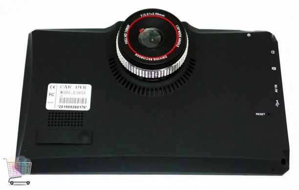 GPS Навигатор с видеорегистратором автомобильный 7 Dvr · Навигатор с камерой 2 в 1 A7001S в авто