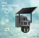 Камера видеонаблюдения TP18 4G черная &bull; Автономная поворотная IP-камера 360&deg; Solar PTZ 6 Мп с SIM-картой, ночным режимом и V380 Pro