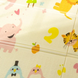 Термоковрик для детей Folding baby mat / Детский развивающий игровой коврик раскладной 150*180 см (Ростомер)