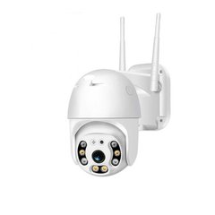 Уличная, поворотная, наружная IP камера видеонаблюдения SmartHD Outdoor WiFi PTZ FHD 1080p влагостойкая