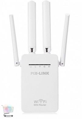 Підсилювач сигналу Wi-Fi · Репітер PIX-LINK LV-WR09 · Ретранслятор 09 LV-WR WIFI AP / Repeater / Router