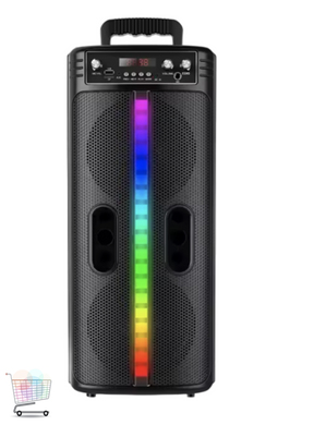 Акумуляторна Bluetooth-колонка TTD-2806 з RGB-підсвічуванням ∙ Портативна акумуляторна колонка TTD-2806 для караоке