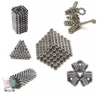 Головоломка Нео куб Neo Cube из магнитных шариков 4мм | Магнитный конструктор PR3