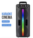 Акумуляторна Bluetooth-колонка TTD-2806 з RGB-підсвічуванням ∙ Портативна акумуляторна колонка TTD-2806 для караоке