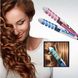 Спиральная плойка Nova NHC-5377 для завивки волос | Упругие локоны | Керамическая плойка Профессиональная