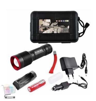 Ручний ліхтар Police Zoom BL-868 &bull; Тактичний ліхтар P50 з регульованим фокусом 3 режимами роботи та USB-зарядкою для активного відпочинку