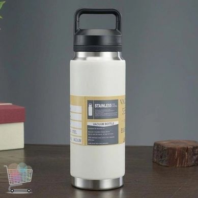 Термос с чашкой из нержавеющей стали Vacuum flask 970, 1400 мл · Кружка-термос туристический с удобной ручкой