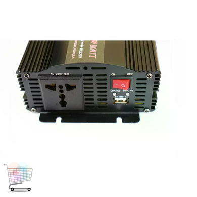 Перетворювач 5 CORE INVAK-1300 1300W 12V &bull; Інвертор 5 CORE INVAK-1300 12V-220V UPS із зарядкою акумулятора та захистом
