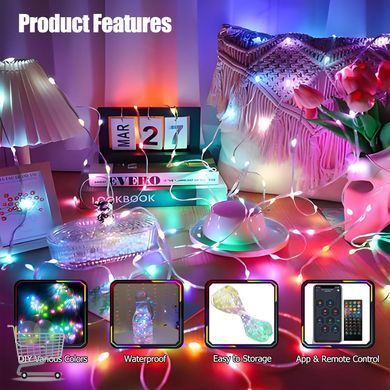 LED-гирлянда SFK-04 Капля росы с управлением через APP и пульт ∙ Интерактивная LED-гирлянда SFK-04 с пультом и APP-контролем