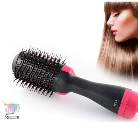Стайлер для укладання волосся, що обертається One Step Hair Dryer and Styler / Фен - щітка для волосся 3 в 1