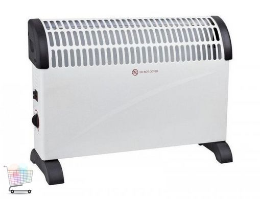 Конвекторный обогреватель Domotec Heater MS-5904 ∙ Мощный домашний конвектор, 2000Вт