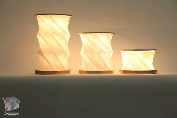 Портативный беспроводной светильник – ночник Rotating lamp с сенсорным управлением и вращением 360 · USB зарядка