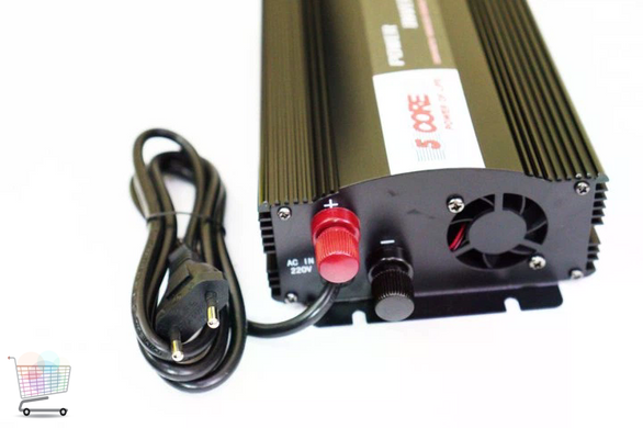 Перетворювач 5 CORE INVAK-1300 1300W 12V &bull; Інвертор 5 CORE INVAK-1300 12V-220V UPS із зарядкою акумулятора та захистом