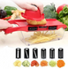 Овочерізка Mandoline Slicer 6 in 1 · Терка – мультислайсер для овочів та фруктів з контейнером