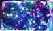 Светодиодная гирлянда 300LED тёплый свет на черном проводе ∙ Уличная разноцветная гирлянда на черном каучуковом проводе