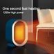 Портативний міні обігрівач AIR HEATER 1200W &middot; Настільний тепловентилятор - дуйка з керамічним нагрівальним елементом / А 906-219