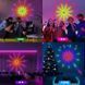 Світлодіодна RGB стрічка Феєрверк з пультом та Bluetooth від USB ∙ Новорічний світильник 28Key Kit BT
