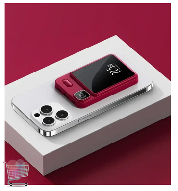 Портативна зарядка Magnetic 90.000mAh 22.5W для смартфонів та гаджетів ∙ Бездротовий павербанк Magnetic Power Bank 90.000mAh для подорожей