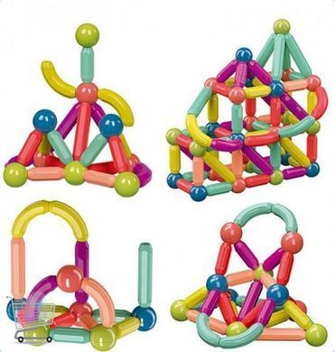 Детский магнитный конструктор Magnetic sticks Hl-2122 ∙ 25 деталей