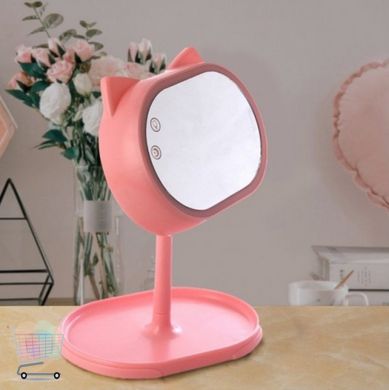 Настольное косметическое зеркало FOX Мirror с Led подсветкой для макияжа