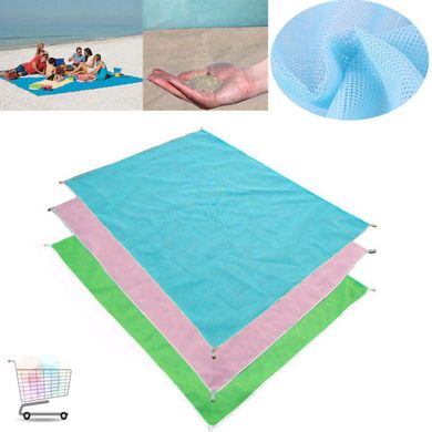 Подстилка - коврик для пляжа / Пляжное покрывало анти-песок, 200 х 150 см