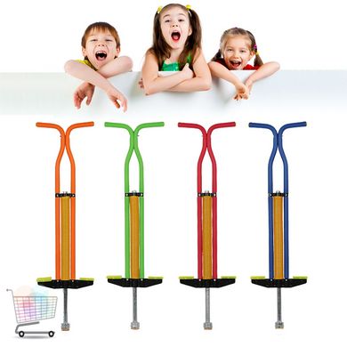 Джампер Pogo Stick ∙ Детская палка – прыгалка штанга для прыжков Пого Стик (35-70 кг)