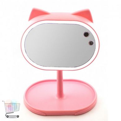 Настольное косметическое зеркало FOX Мirror с Led подсветкой для макияжа