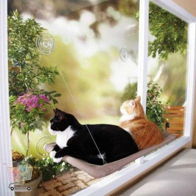 Подвесная лежанка - гамак для кошек Window Mounted Cat Bed