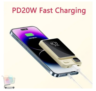 Портативна зарядка Magnetic 90.000mAh 22.5W для смартфонів та гаджетів ∙ Бездротовий павербанк Magnetic Power Bank 90.000mAh для подорожей